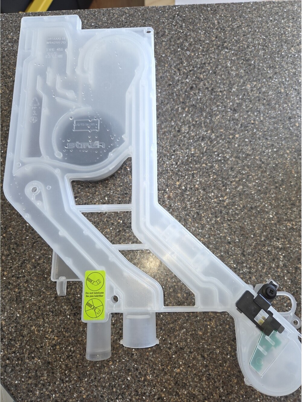 Whirlpool Dishwasher INLET ASSY W11429970 for WDPA70SAMZ0 open box A25